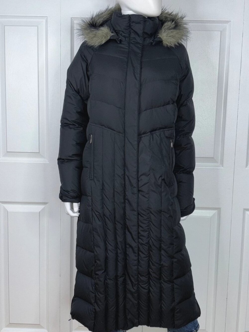 COLUMBIA women's long winter coat large